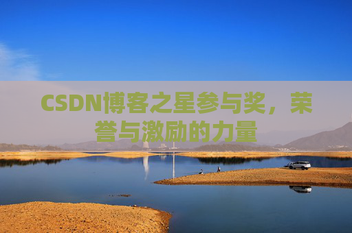 CSDN博客之星参与奖，荣誉与激励的力量